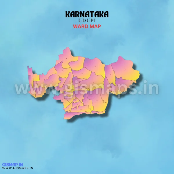 Udupi Ward Map (Karnataka)